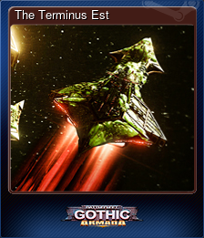 Series 1 - Card 1 of 6 - The Terminus Est