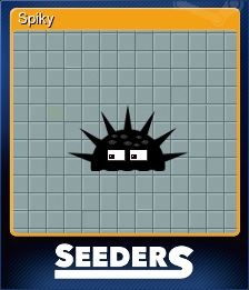 Series 1 - Card 6 of 6 - Spiky