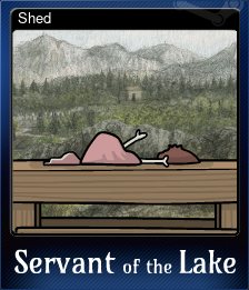 Series 1 - Card 10 of 13 - Shed