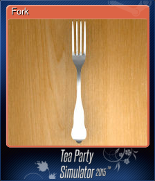 Series 1 - Card 2 of 9 - Fork