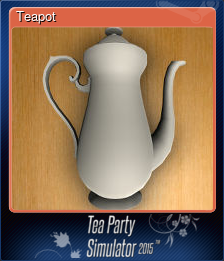 Series 1 - Card 7 of 9 - Teapot