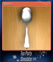 Series 1 - Card 1 of 9 - Spoon