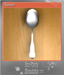 Series 1 - Card 1 of 9 - Spoon