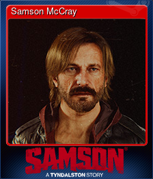 Series 1 - Card 2 of 6 - Samson McCray