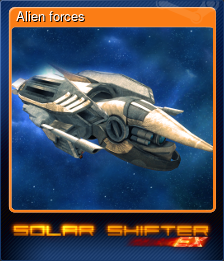 Series 1 - Card 5 of 5 - Alien forces
