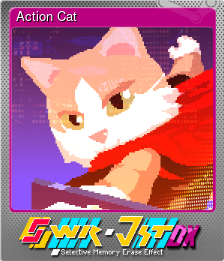 Series 1 - Card 3 of 6 - Action Cat