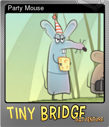 Series 1 - Card 2 of 5 - Party Mouse
