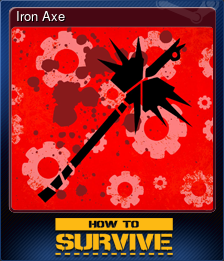 Series 1 - Card 4 of 5 - Iron Axe