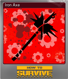 Series 1 - Card 4 of 5 - Iron Axe