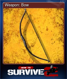 Series 1 - Card 1 of 10 - Weapon: Bow