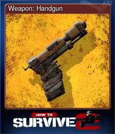 Series 1 - Card 3 of 10 - Weapon: Handgun