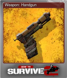 Series 1 - Card 3 of 10 - Weapon: Handgun