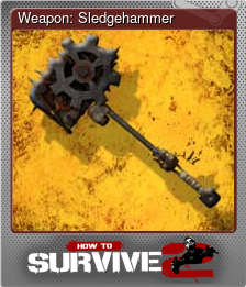 Series 1 - Card 8 of 10 - Weapon: Sledgehammer
