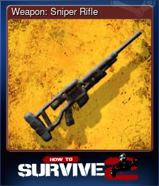 Series 1 - Card 9 of 10 - Weapon: Sniper Rifle