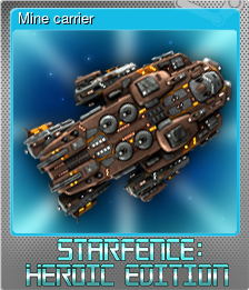 Series 1 - Card 5 of 8 - Mine carrier
