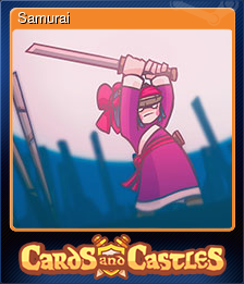 Series 1 - Card 3 of 10 - Samurai