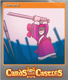 Series 1 - Card 3 of 10 - Samurai