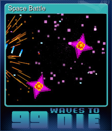 Series 1 - Card 2 of 5 - Space Battle