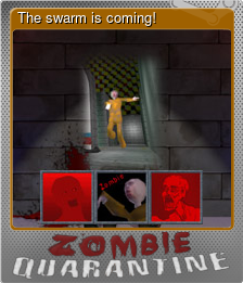 Series 1 - Card 5 of 5 - The swarm is coming!