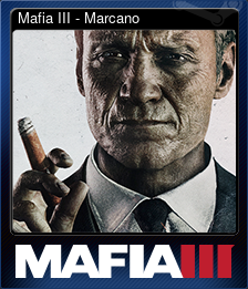 Series 1 - Card 3 of 5 - Mafia III - Marcano