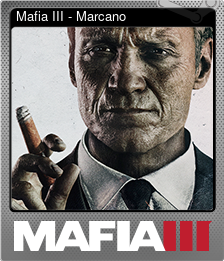 Series 1 - Card 3 of 5 - Mafia III - Marcano