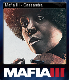 Series 1 - Card 2 of 5 - Mafia III - Cassandra