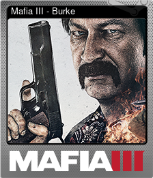 Series 1 - Card 1 of 5 - Mafia III - Burke