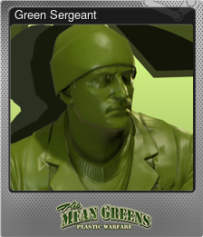 Series 1 - Card 4 of 13 - Green Sergeant