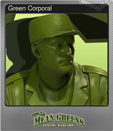 Series 1 - Card 3 of 13 - Green Corporal