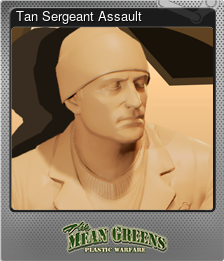 Series 1 - Card 10 of 13 - Tan Sergeant Assault