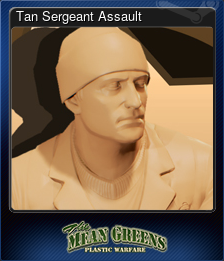 Series 1 - Card 10 of 13 - Tan Sergeant Assault