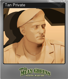 Series 1 - Card 7 of 13 - Tan Private