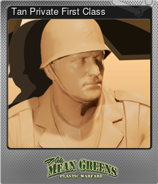 Series 1 - Card 8 of 13 - Tan Private First Class
