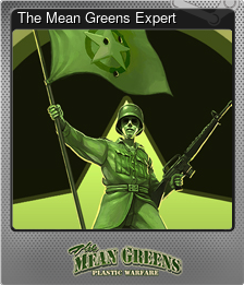 Series 1 - Card 13 of 13 - The Mean Greens Expert