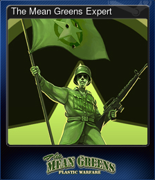 Series 1 - Card 13 of 13 - The Mean Greens Expert
