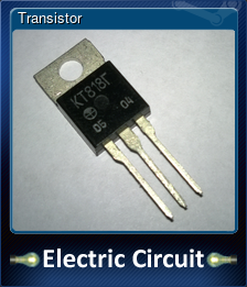 Series 1 - Card 5 of 6 - Transistor