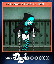 Series 1 - Card 9 of 12 - The Literature Honor Student