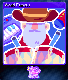 Series 1 - Card 4 of 10 - World Famous
