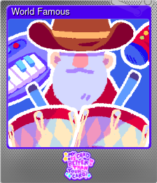 Series 1 - Card 4 of 10 - World Famous