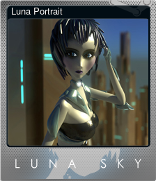 Series 1 - Card 6 of 8 - Luna Portrait