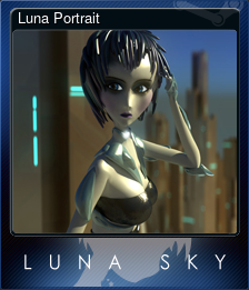 Series 1 - Card 6 of 8 - Luna Portrait