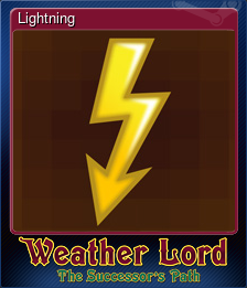 Series 1 - Card 2 of 5 - Lightning