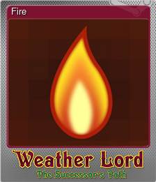 Series 1 - Card 4 of 5 - Fire