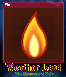 Series 1 - Card 4 of 5 - Fire