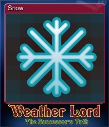 Series 1 - Card 3 of 5 - Snow