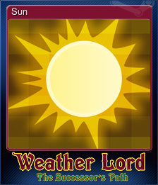 Series 1 - Card 5 of 5 - Sun