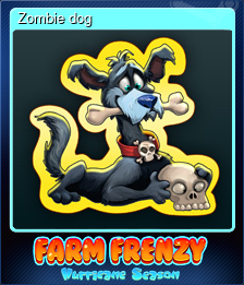 Series 1 - Card 1 of 5 - Zombie dog