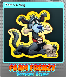 Series 1 - Card 1 of 5 - Zombie dog