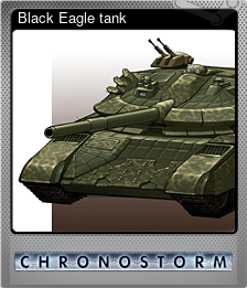 Series 1 - Card 3 of 6 - Black Eagle tank