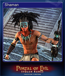 Series 1 - Card 4 of 5 - Shaman